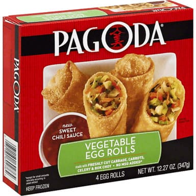 Pagoda Vegetable Egg Rolls Review – Freezer Meal Frenzy