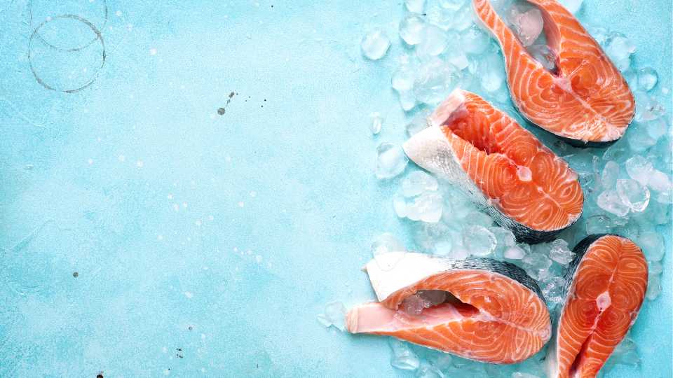 how to can frozen salmon